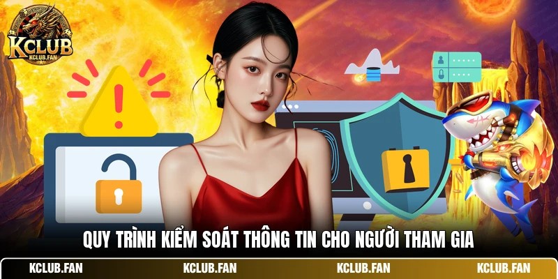 quy trinh kiem soat thong tin cho nguoi tham gia Quy trình kiểm soát thông tin cho người tham gia